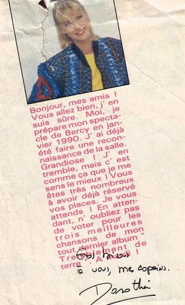 mot de doroth&eacute;e